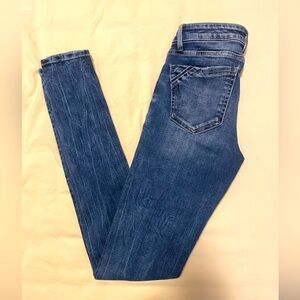 Buckle Black skinny jeans